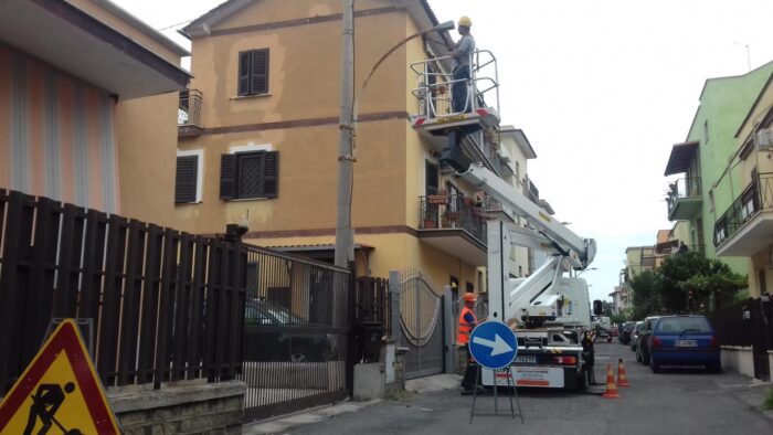 Tivoli, lavori per installazione lampade a risparmio energetico: le zone interessate