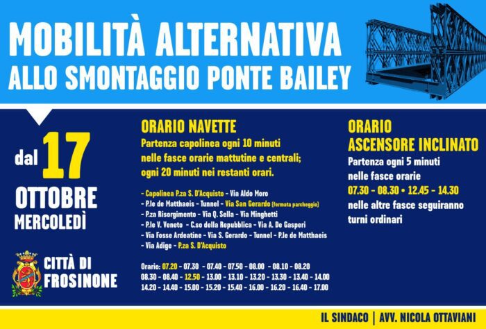 frosinone ponte bailey