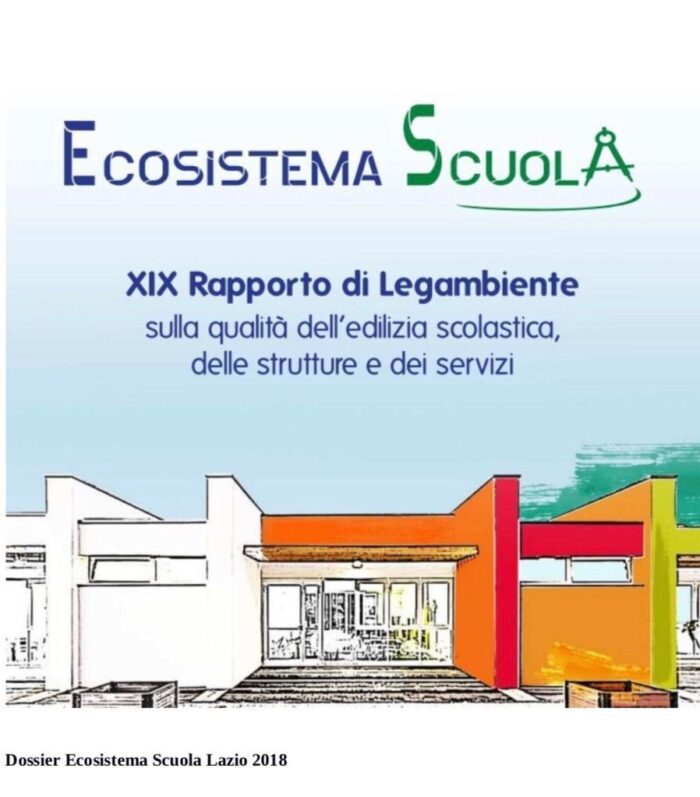 ECOSISTEMA SCUOLA 2018 NEL LAZIO