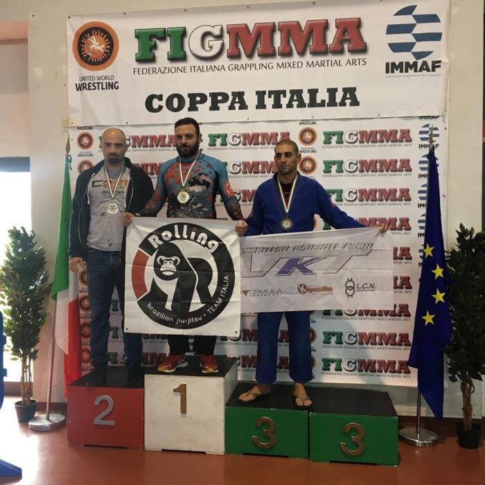 Asd Judo Frascati, Moraci alza la sua terza Coppa Italia di brazilian ju jitsu