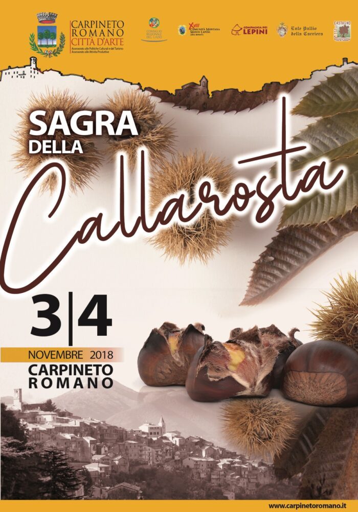 carpineto romano sagra della callarosta 2018