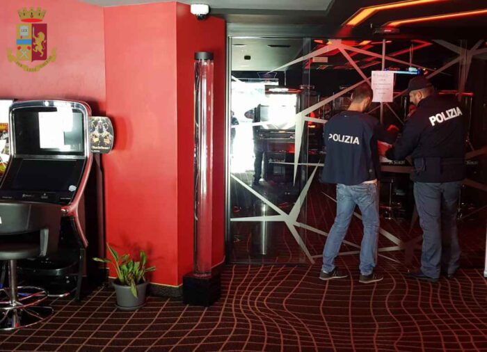 Tiburtina, sospesa per 5 giorni una sala slot: ripetuta violazione delle fasce orarie