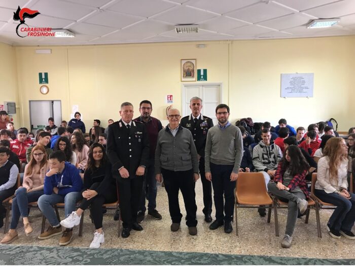 anagni scuola carabinieri legalità