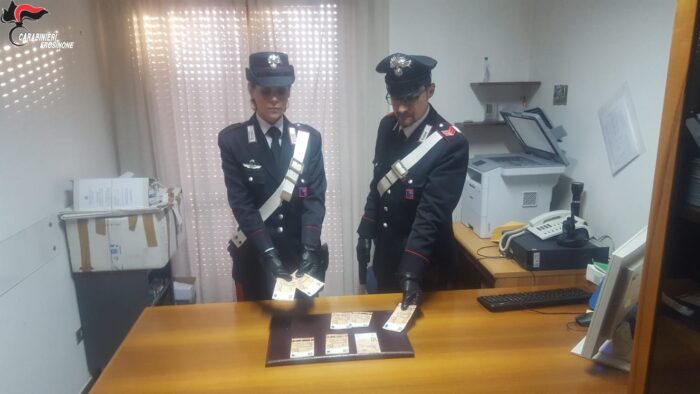 #Cassino, truffavano i negozianti con banconote false. In manette due persone