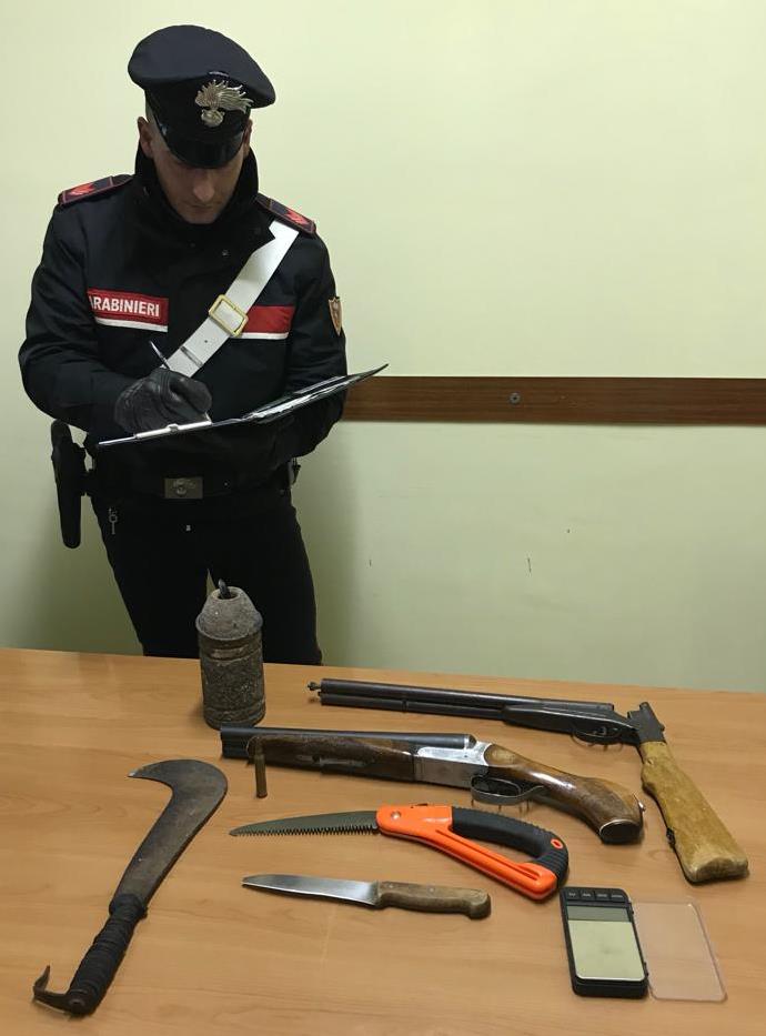 #Arcinazzo, minaccia e ferisce una conoscente con una roncola. Arrestato 35enne