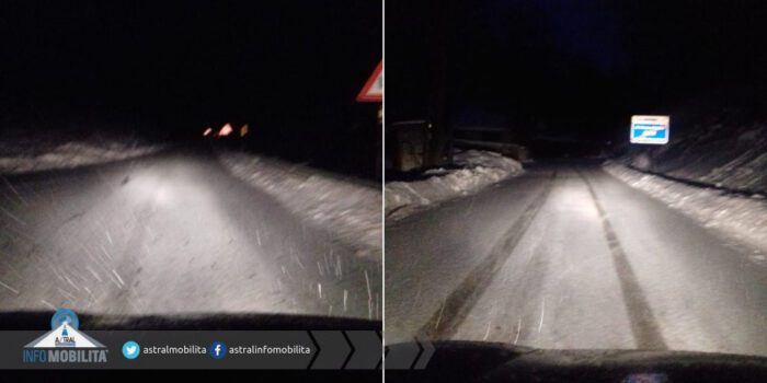 Maltempo. Neve su strade regionali della Ciociaria: attivati mezzi spazzaneve e spargisale