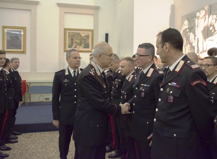 Roma, il Generale Giovanni Nistri in visita ai Carabinieri del Comando di piazza del Popolo, San Pietro e Vittorio Veneto