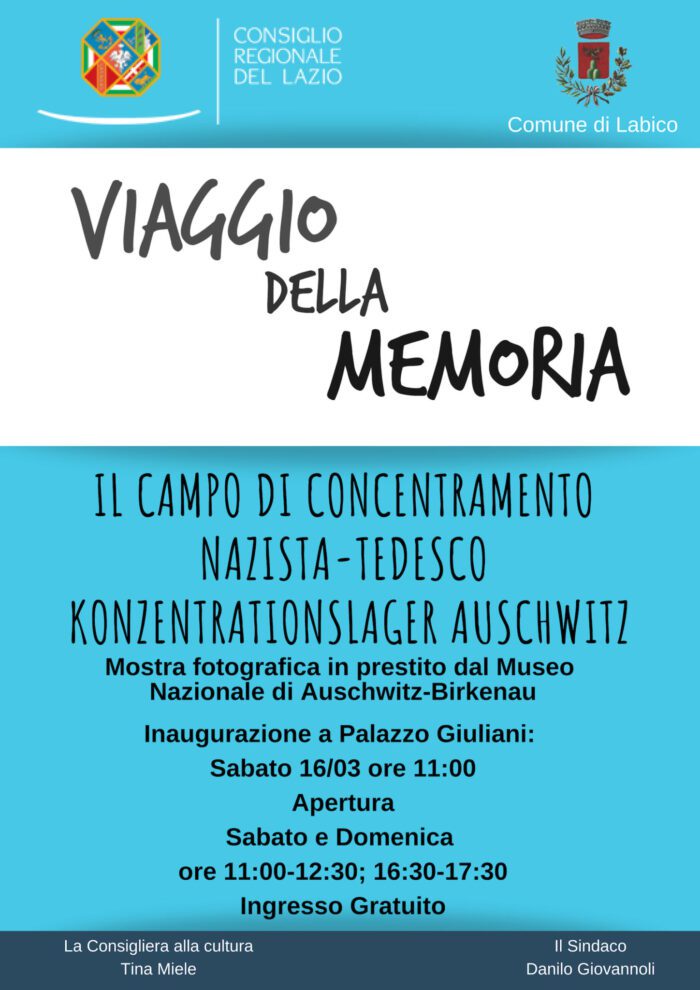 labico mostra della memoria