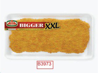 Cotoletta bigger di tacchino Aia XXL richiamata: possibile presenza di frammenti di plastica bianca. Il lotto interessato