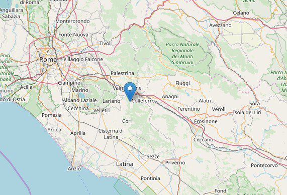 Artena, scossa di terremoto oggi sabato 11 maggio 2019 ore 13:00