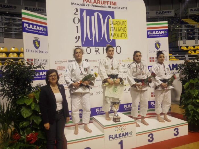 Asd Judo Frascati, medaglia di bronzo ai campionati italiani Assoluti per la Favorini