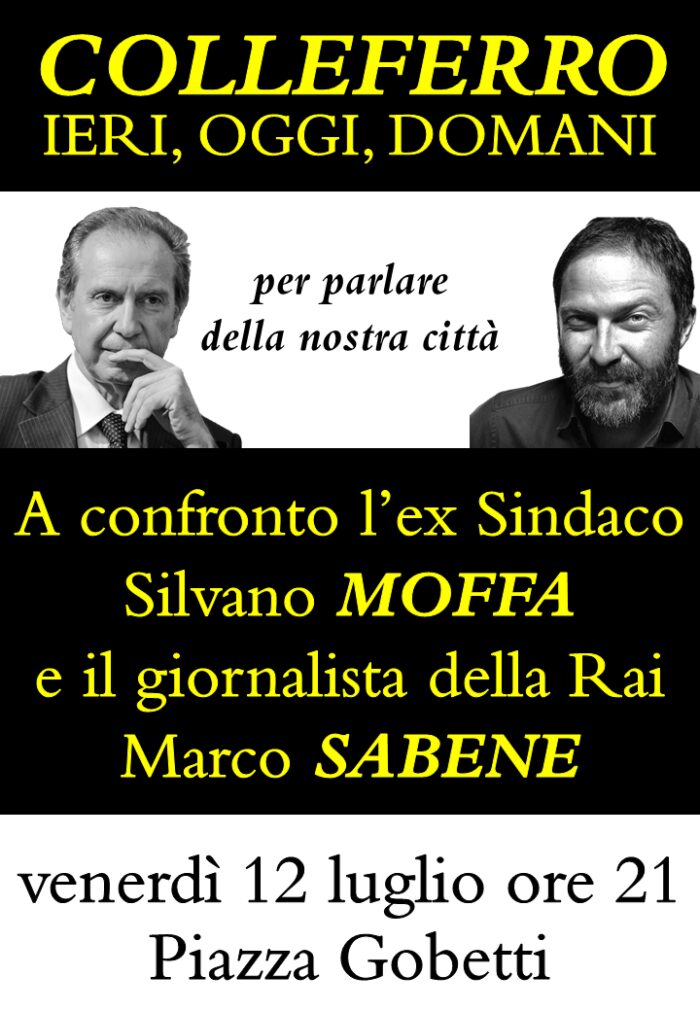 Colleferro, il 'ritorno' di Silvano Moffa: "Dopo 4 anni si torna in piazza a parlare con il popolo"