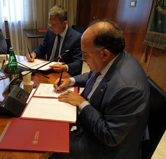 Roma, firmata alleanza verde tra Ministero dell'Ambiente e la Sapienza per gli obiettivi dell'Agenda 2030 legati allo sviluppo sostenibile