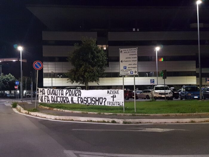 Fiumicino, manifesti e striscioni inneggianti al fascismo. La replica del sindaco Montino.