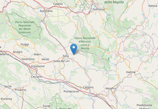 Campoli Appennino scossa terremoto 8 settembre 2019