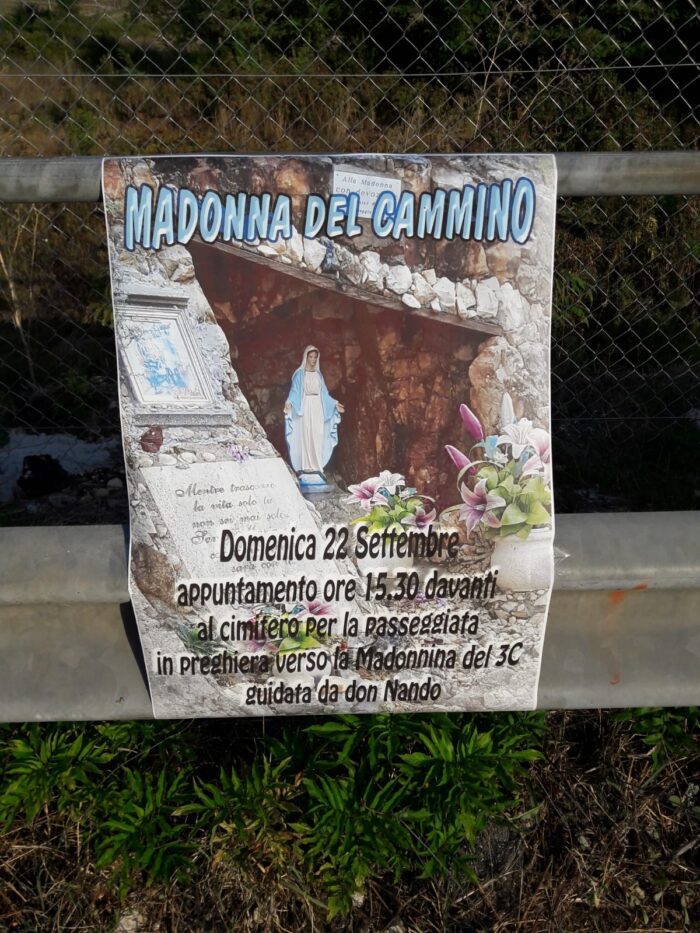 Colleferro, camminata in preghiera per la Madonna del Cammino