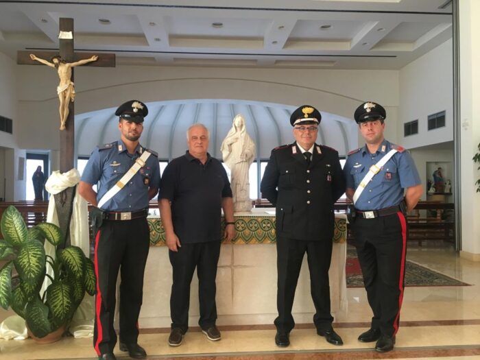 cerveteri statua della Madonna di Medjugorje