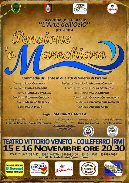 Pensione ‘o Marechiaro colleferro 15 16 novembre