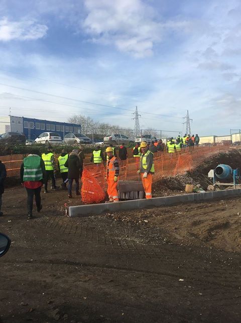 Colleferro, gli studenti dell'IPIA al cantiere Vailog: dalla scuola al mondo del lavoro. Amazon si avvicina