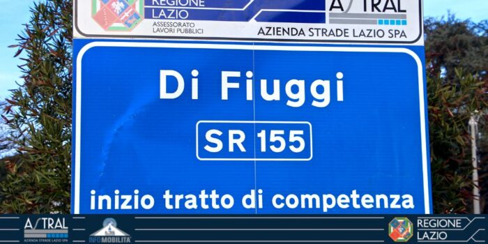 SR155 di Fiuggi lavori sugli impianti F.O