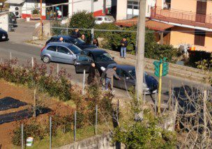 Colleferro-Artena, incidente oggi giovedì 16 gennaio 2020 al IV km