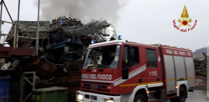 colleferro incendio gemafar oggi 1 febbraio 2020