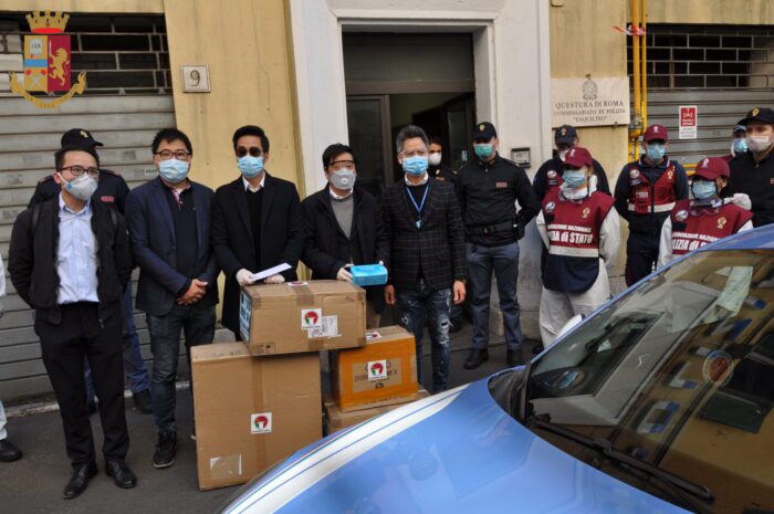 roma esquilino associazione giovani cinesi donazione mascherine coronavirus