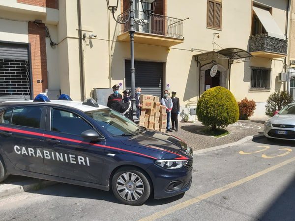 ceprano covid19 carabinieri pasta famiglie difficoltà