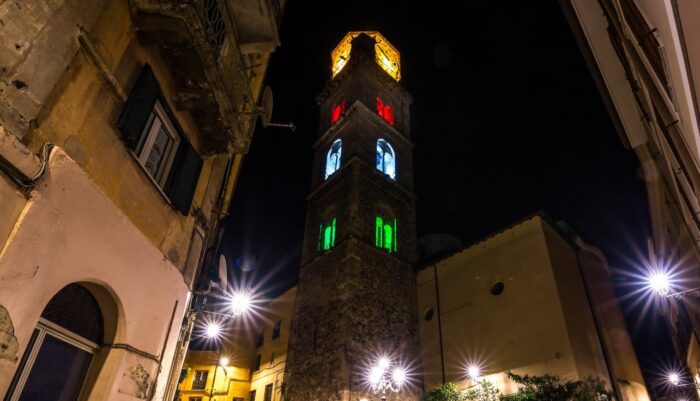 frosinone campanile tricolore verde bianco rosso emergenza sanitaria coronavirus