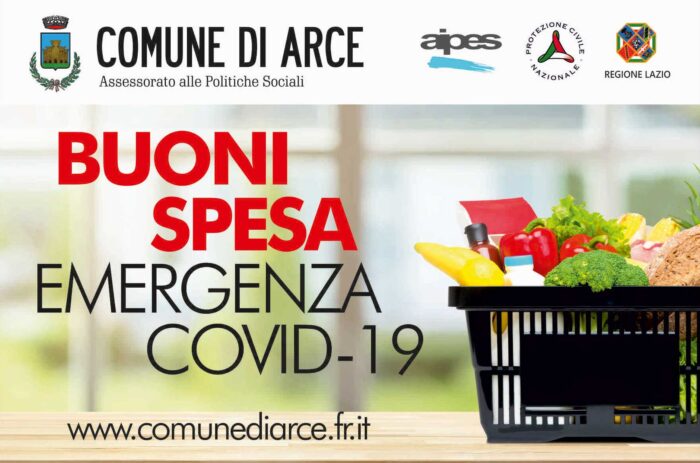 arce buoni spesa emergenza covid19