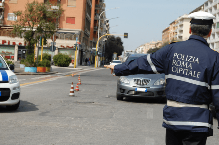 roma lockdown controlli polizia locale