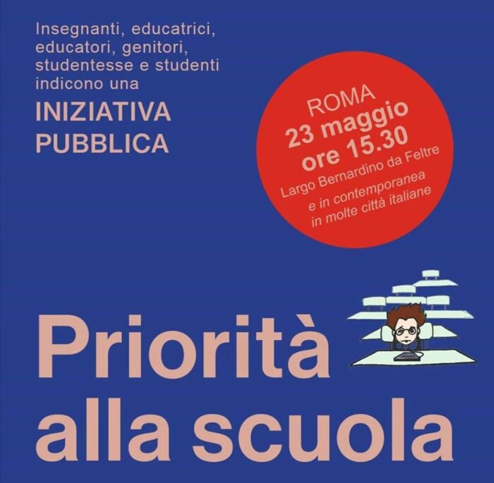 Roma, precari dei nidi e delle scuole di infanzia in piazza per far valere i propri diritti: Priorità alla scuola