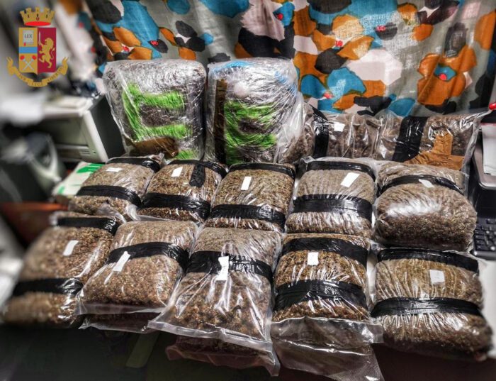 Roma, sequestrati più di 20 kg di marijuana in un appartamento/covo a Rocca Cencia e operazioni anti droga in tutta la Capitale