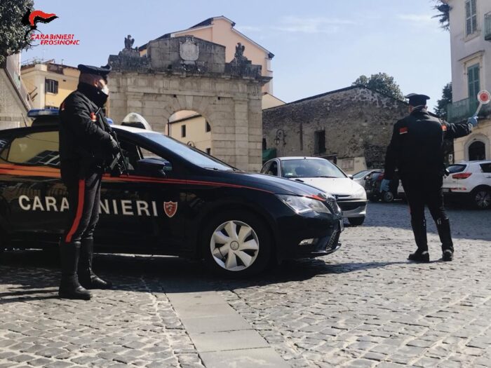 Sant'Apollinare, Frosinone, Anagni, Piedimonte San Germano e San Biagio Saracinisco: ancora controlli e multe nella Fase 2