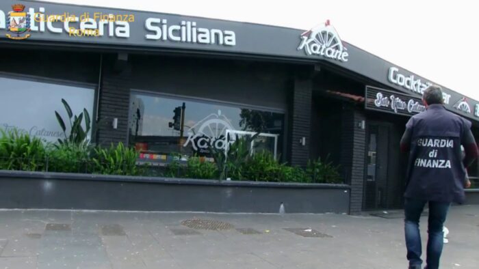 roma sequestro ristorante katanè