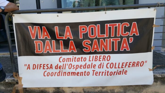 Palestrina flash mob Cittadinanzattiva protesta ospedale