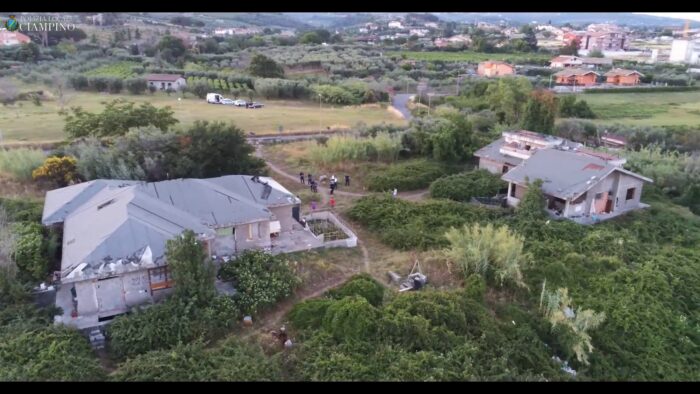 Ciampino, sgomberato insediamento abusivo in zona Colle Oliva Valle Copella