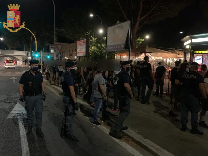 roma san paolo controlli movida polizia tabaccheria garbatella chiusa