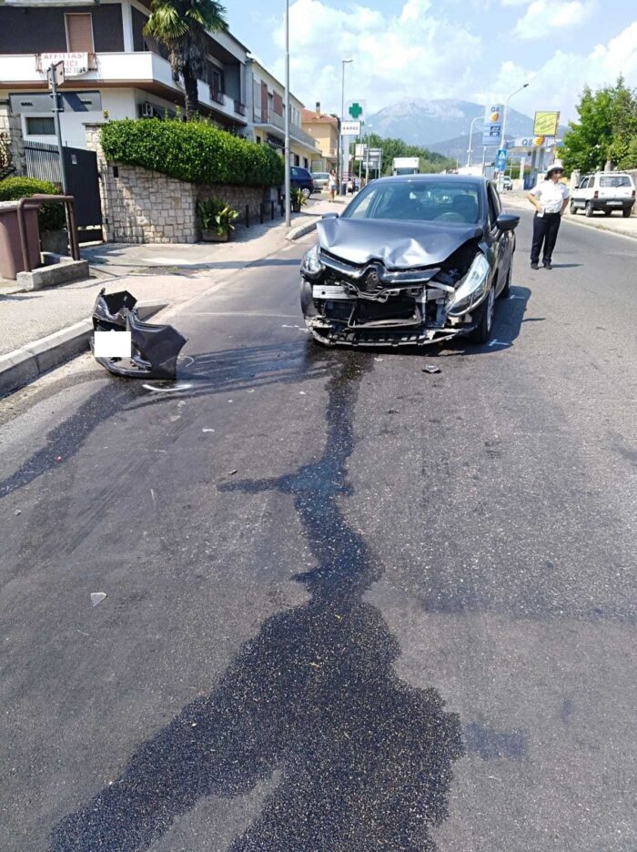 tecchiena incidente eliambulanza