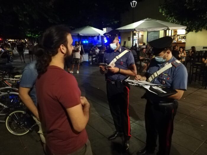 Roma, la movida ai tempi del Coronavirus: task-force dei Carabinieri per il rispetto delle norme