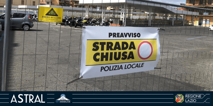 ciampino chiusura parcheggio piazzale kennedy bus sostitutivi trenitalia