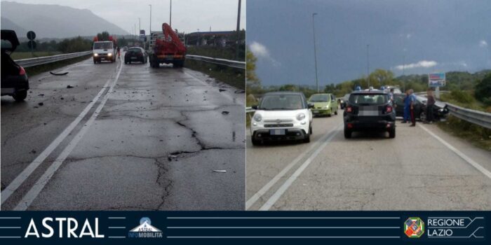 ceccano incidente asse attrezzato