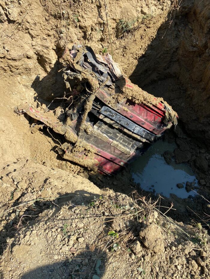 frosinone traffico veicoli seppelliscono auto