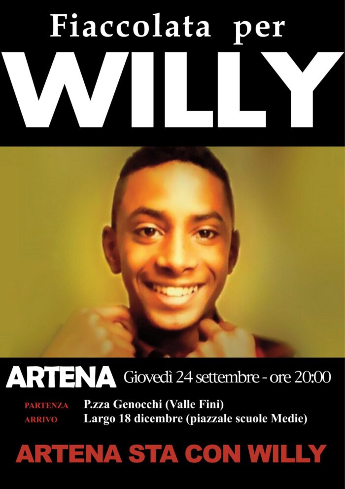 artena fiaccolata willy monteiro