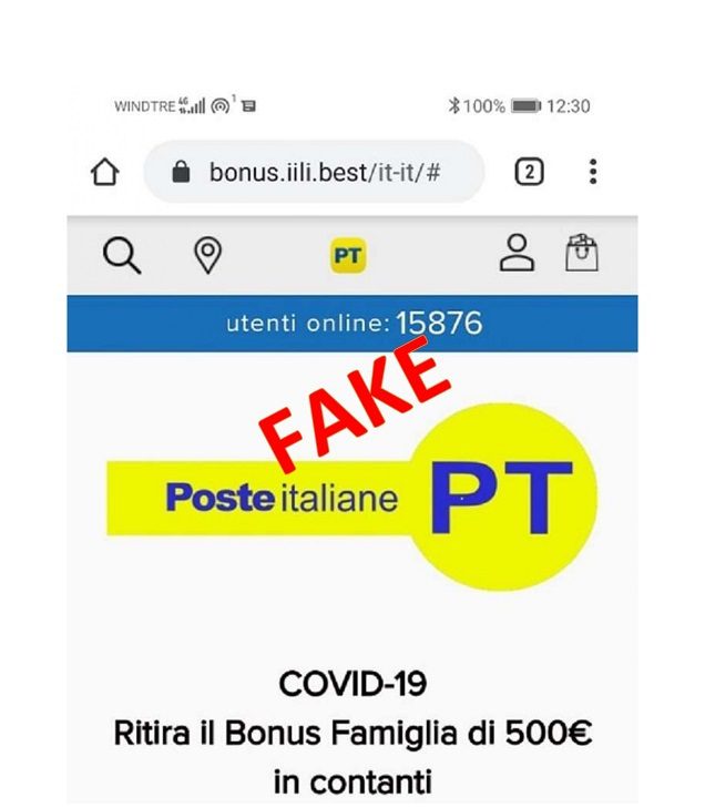 Falso Bonus Famiglia Covid-19: occhio al messaggio truffa su Whatsapp