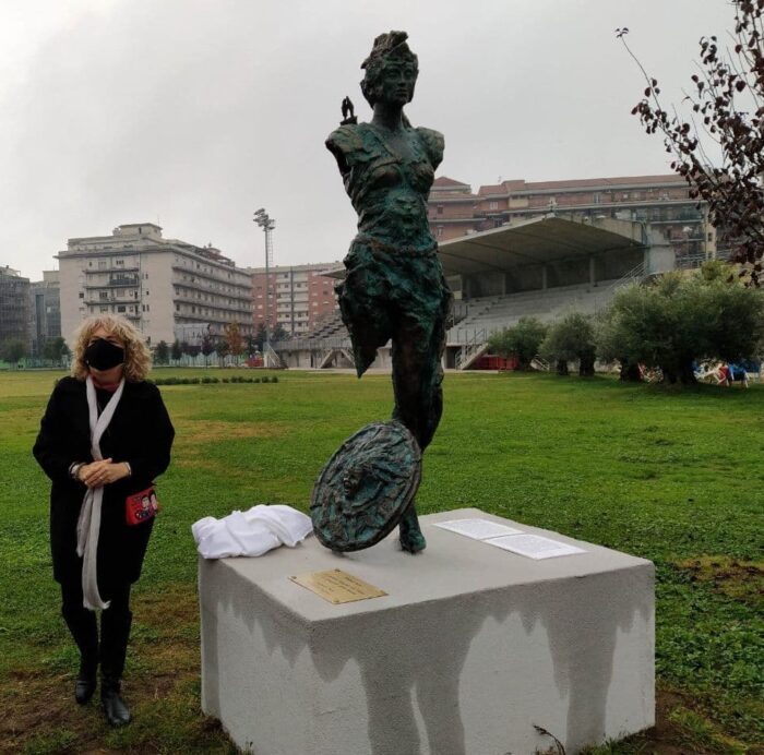 frosinone sculture parco matusa