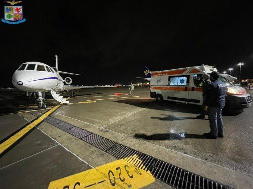 Da Catania a Napoli, passando per Ciampino: l’Aeronautica Militare trasporta una bambina di 4 anni in fin di vita