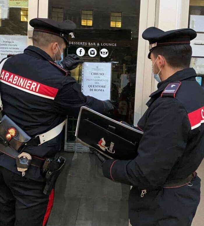 Bar chiuso a Lavinio, diversi i reati imputati