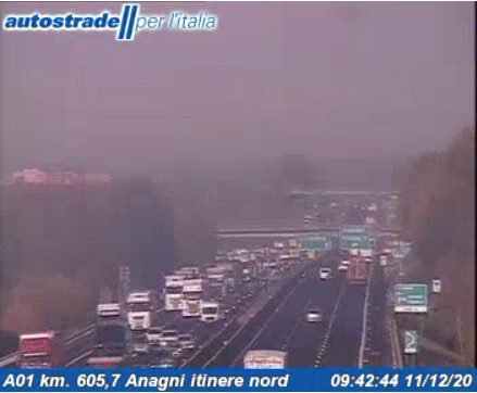 incidente tra Anagni e Ferentino autostrada a1 oggi 11 dicembre 2020