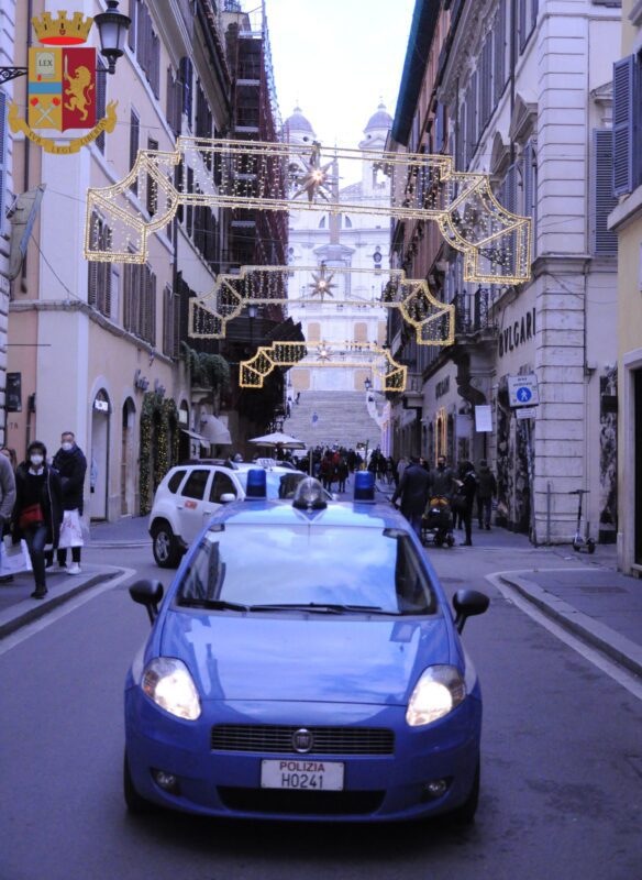 Roma arresti primo giorno 2021